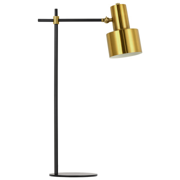 Verstelbare koperen Golden &amp; Black Lamp voor bed