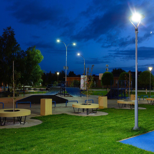 25W led solar post top 5000K 3750lm