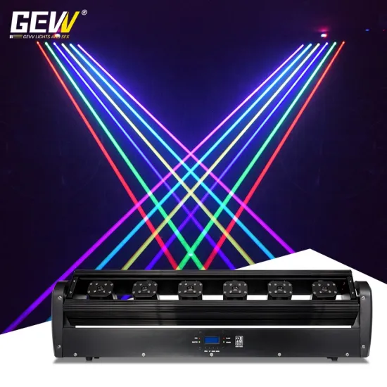 Wholesale 6 Eyes RGB Full Color Laser Light