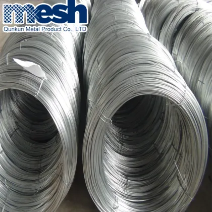 Galvanized wire for vineyards, electric wire