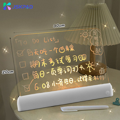 JSKPAD Home Desktop Led Notepad Acrylic