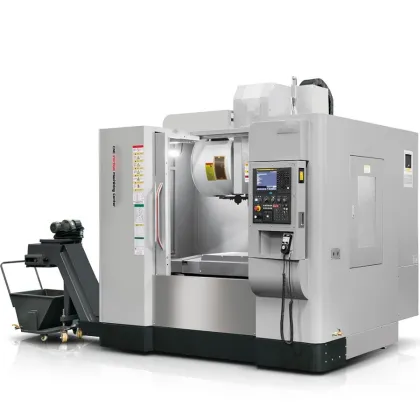 High density vertical CNC machine tool
