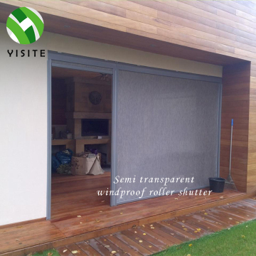 Manufacturer's Latest Windproof Roller Blinds for Mosquito and Insect Prevention