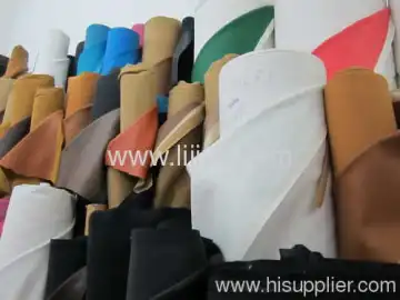 Dye Embossed Artificial Synthetic Leather 