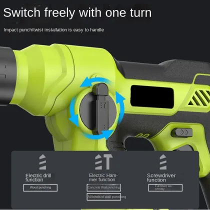 Lithium Electric Hammer Charging Lightweight High-power Percussion Drill