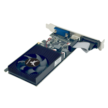 New Centaur R5 Computer VGA Graphic Card with AMD Chipset: 1GB/2GB DDR3 64-bit Low-Profile Video Card for Gaming, Laptops, and Workstations