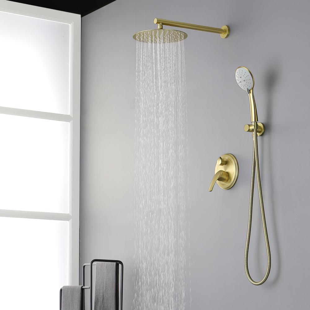 Wall Mounted Shower Set 88040bg 10 3