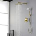 SHAMANDA New Design Brushed Gold Shower Set