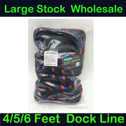 Water Bungee Cords Bungee Dock Line 4FT