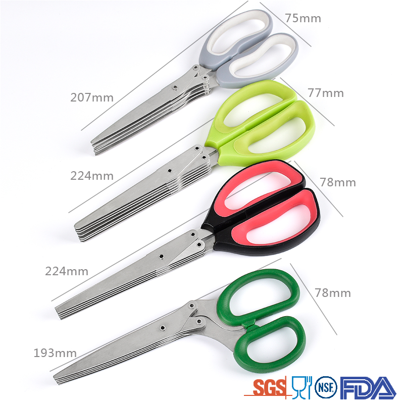 Stainless Steel Herb Scissors