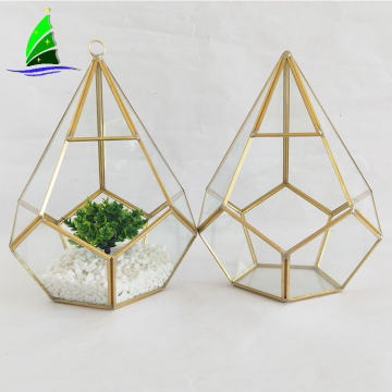 Lampada da tavolo in vetro per vasi da fiori