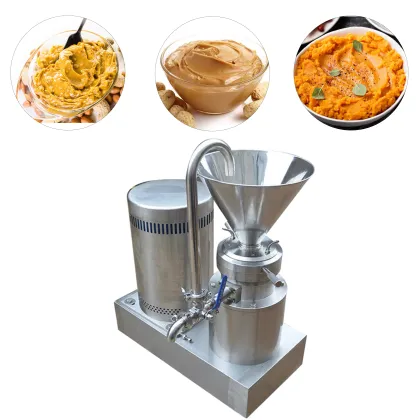 Nut Butter and Paste Grinding Machine: Rice Cocoa Chilli Paste Bean Sesame Colloid Mill