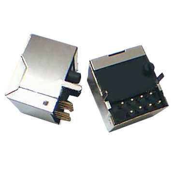 1000Base-T Magnetics RJ45 Modular Jack