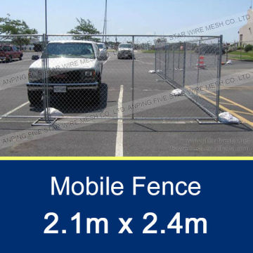 3.5mm Mobile Barrier Fence 2.1mx2.4m