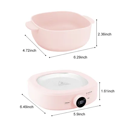 Silicone Wax Pot Depilatory Wax Warmer for Hair Removal