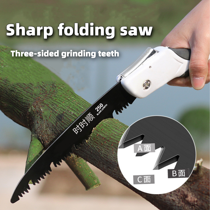Factory Outlet Outdoor Tree Folding Blade Hand Saw Portable Camping Garden Branch Pruning Saw