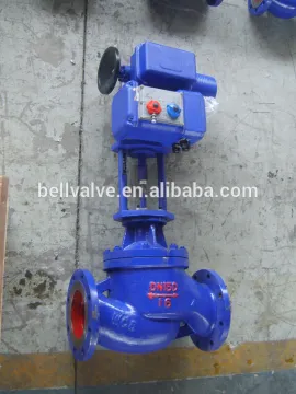 electrically industrial boiler furnace steam controls valve