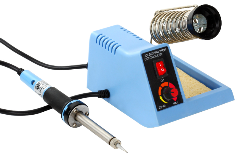 Zhongdi ZD-99 Variable Temperature Soldering Station 48W/58W - Replaceable Tips