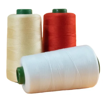 Customizable Color and Size Options: 100% Spun Polyester Bonded Sewing Yarn and Thread in White and Black