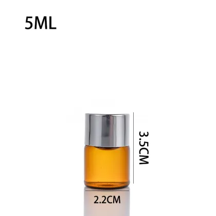 10ml Brown Glass Vials for essential oil aromatherapy