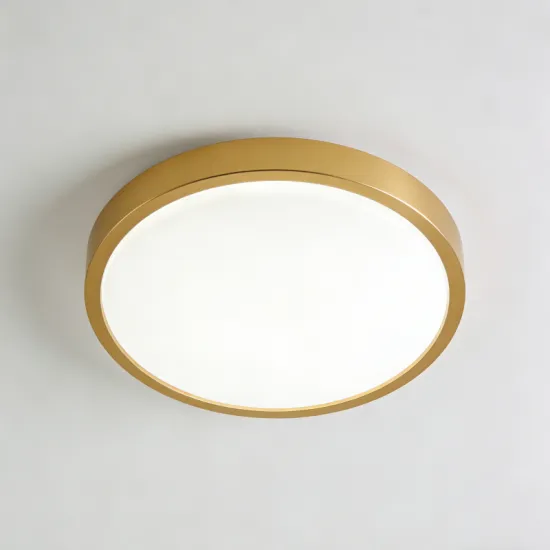 LED ceiling fixture for gentle illumination