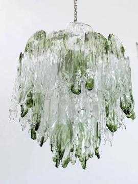 Neue Design -Lobby -Glas -LED Kronleuchter Anhängerlampe