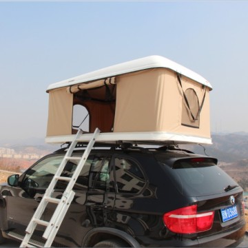 Hard Shell Fiberglass Rooftop Tent for DIY Camping