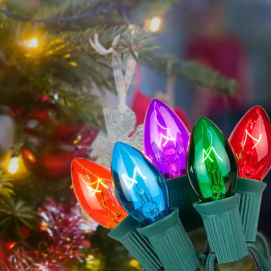 HQ C7 Candelabra Base 5W Filament Replacement Bulb for Outdoor Decoration