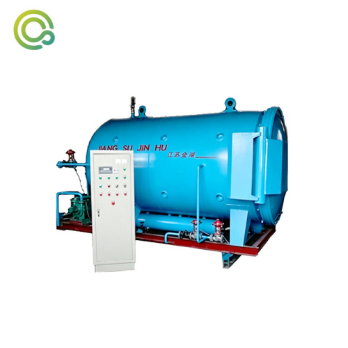 Máquina automática de vapor para tecidos com economia de energia