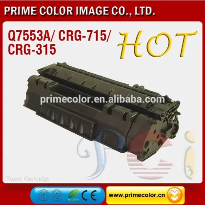 Laser printer toner for HP Q7553A CRG715 CRG315