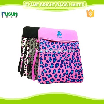 neoprene tablet case with zipper for closure
