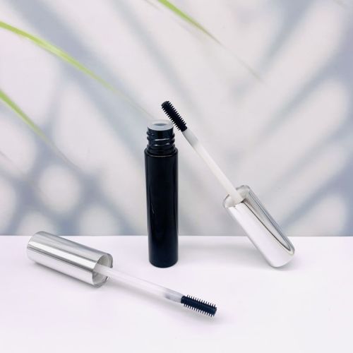 Plastique élevé en plastique rond 6 ml de mascara conteneur de tube