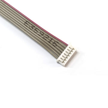 6p podwójny koncentryczny szary kabel