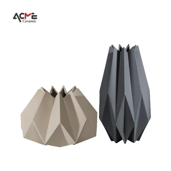 Colorful Ceramic Boho Vase: Minimalist Nordic Style Decorative Flower Container for Modern Home