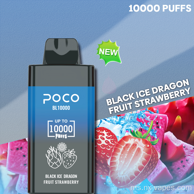 Poco vapes 10000 puffs boleh dicas semula kami