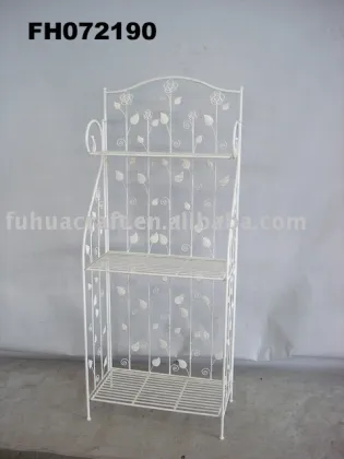 iron bookshelf
