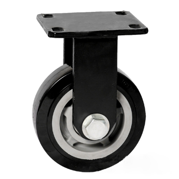 4-8 ιντσών Ultra βαρέως τύπος Castor Wheel Polyurethane με σταθερό ρουλεμάν - Υποστηρίζει έως 1 τόνο