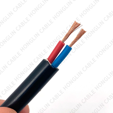 Customized 2x2.5mm Shielded Power Cables with PVC Insulation