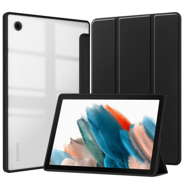 Samsung Galaxy Tab A9+ Plus Transparent Case 11 Inch 2023 Trifold Stand Cover