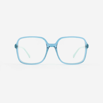 Pop Square Acetate Unisex Optical Frames