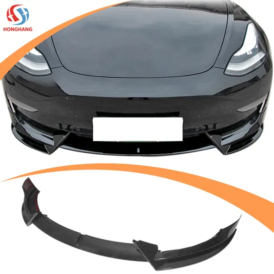 Factory Manufacture Auto Parts Body Kits - Front Bumper Lip for Tesla Model 3 (2024+)