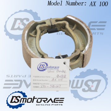 Water Grooved Brake Shoe Ax100