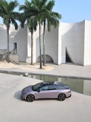 Starlight Purple Car Wrap