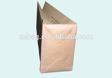 moistureproof kraft Aluminium foil Flat bottom standup snack packaging bag,Flat bottom standup