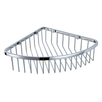 Stainless Steel Corner Shower Caddy with Polished Chrome Finish