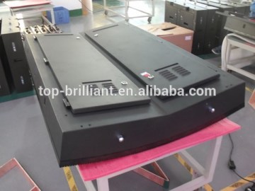metal folding led display screen