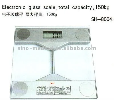 150kg Electronic adult glass scale