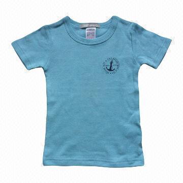 Boy's Crew Neck T-shirt, Professional Design and Comfortable Wear