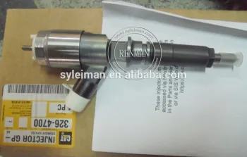 Genuine Fuel injector 3264700 for Excavator 320D engine injector 326-4700