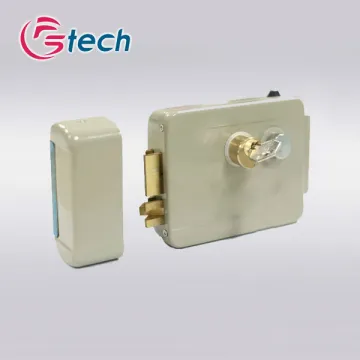 Brass rim locks rim latch lock for metal door intercom system electric door lock